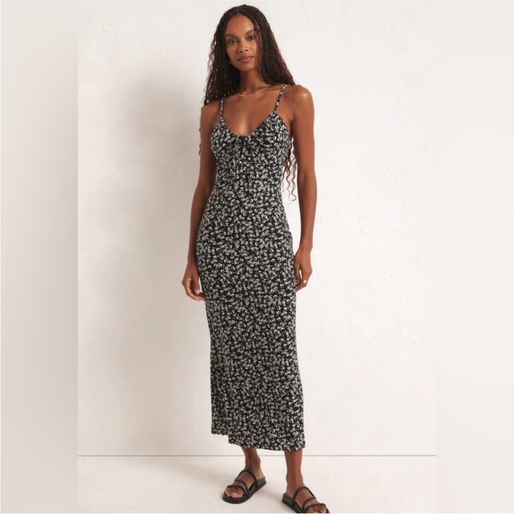 Z Supply Melinda Gia Ditsy Midi Dress New